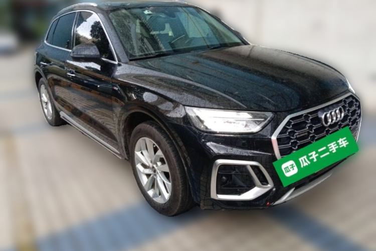 Used Audi Q5L 2022 40T Luxury Dynamic Model Front Right 45 Deg
