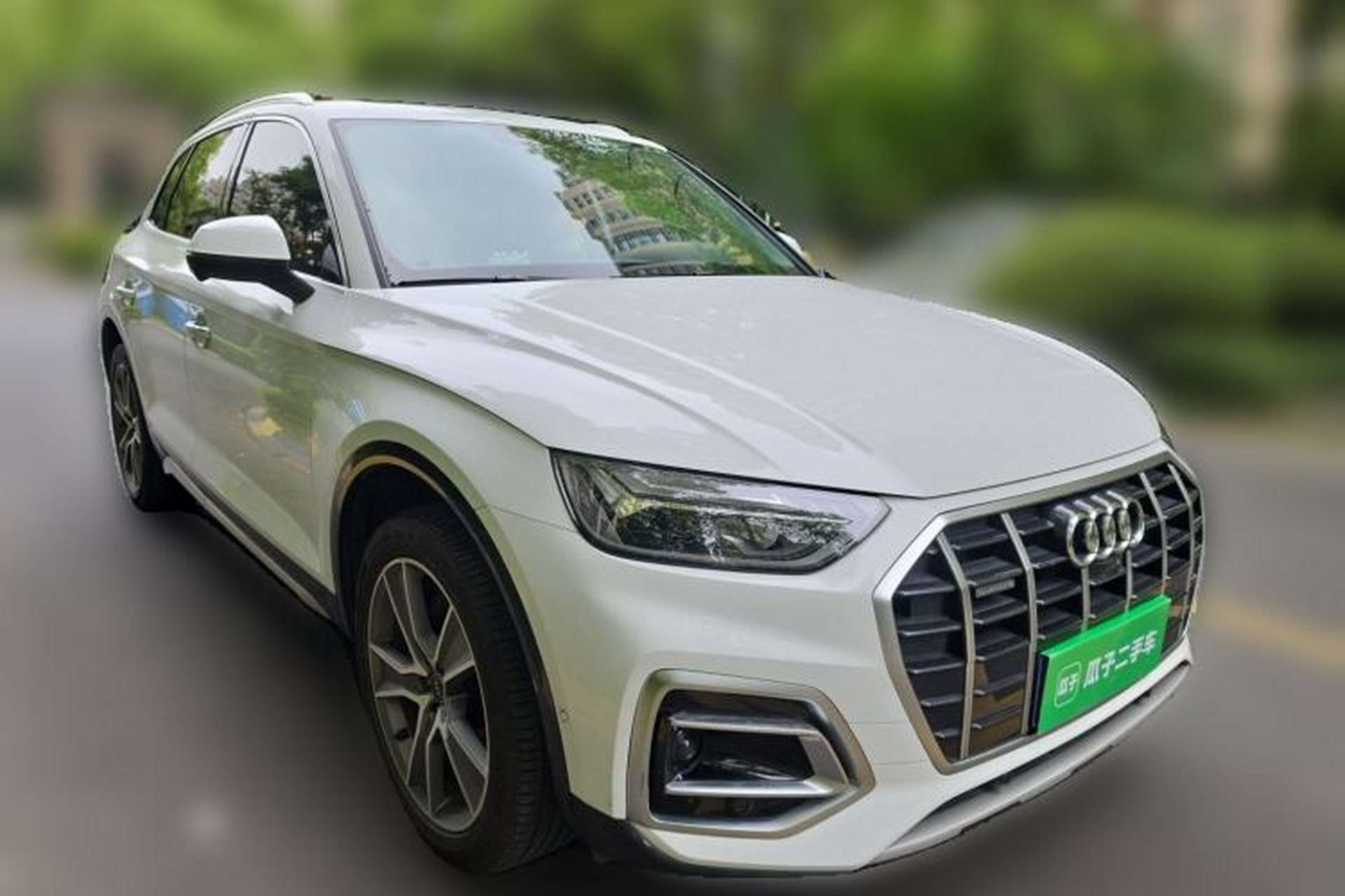 Used Audi Q5L 2022 45T Luxury Elegant Model Front Right 45 Deg