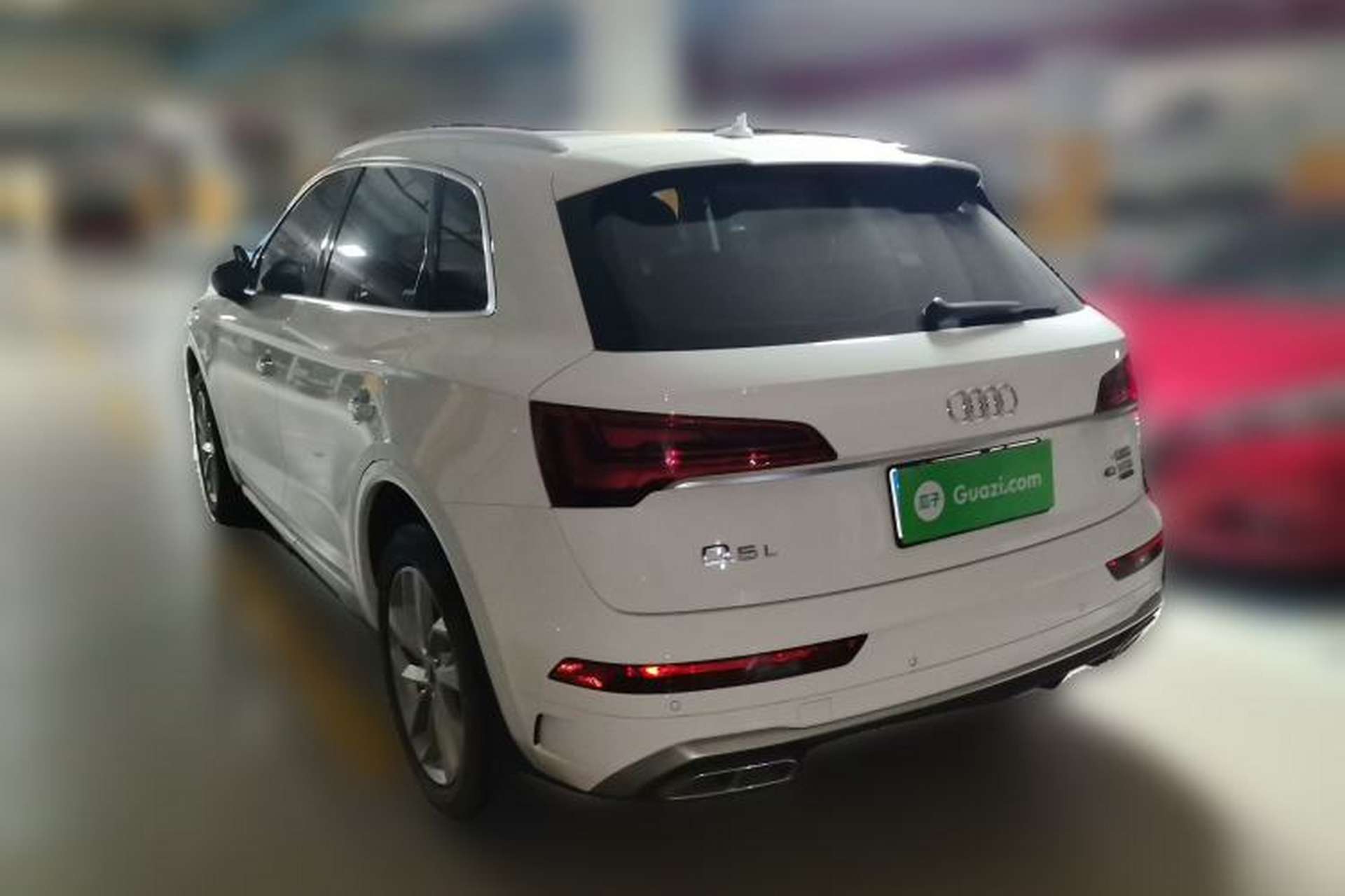 Used Audi Q5L 2022 40T Luxury Dynamic Model Rear Left 45 Deg