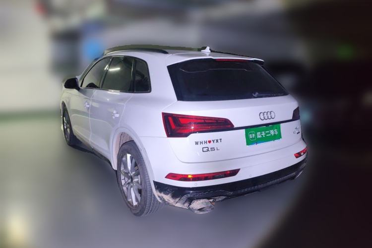 Used Audi Q5L 2022 40T Fashionable and Dynamic Model Rear Left 45 Deg