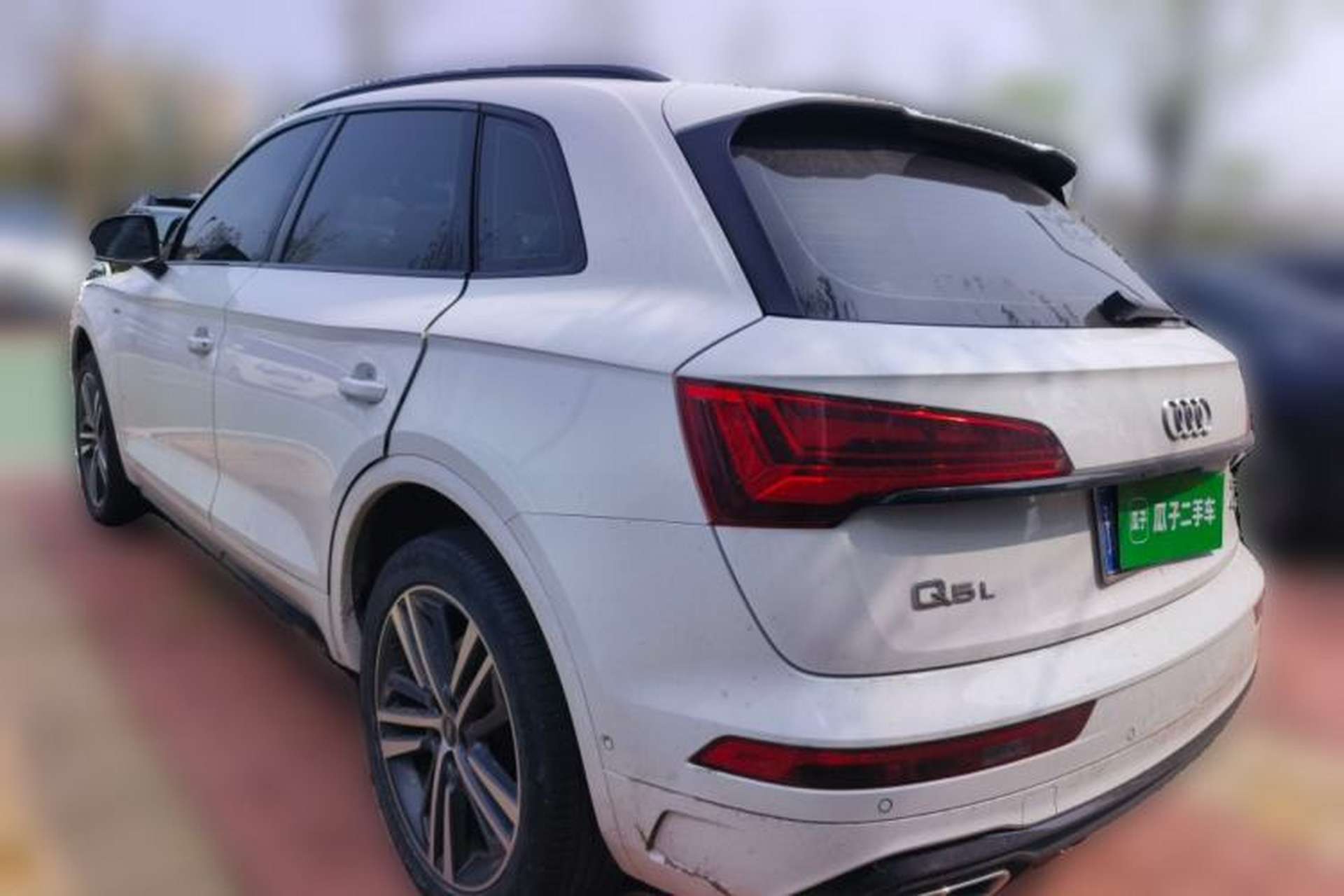 Used Audi Q5L 2022 Updated 40T Luxury Dynamic Edition Rear Left 45 Deg