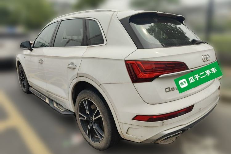 Used Audi Q5L 2022 40T Fashionable and Dynamic Model Rear Left 45 Deg