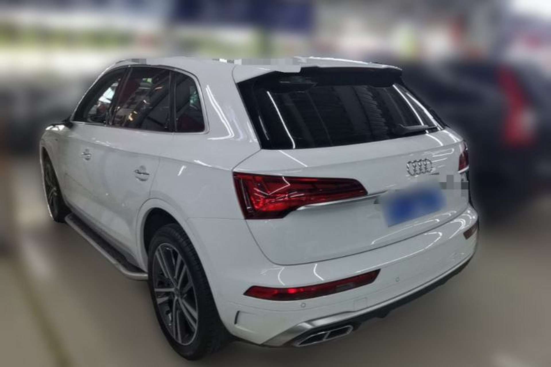 Used Audi Q5L 2022 40T Fashionable and Dynamic Model Rear Left 45 Deg