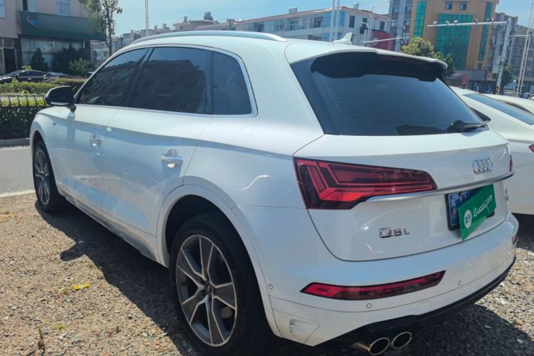 Used Audi Q5L 2022 45T Luxury Dynamic Model Rear Left 45 Deg