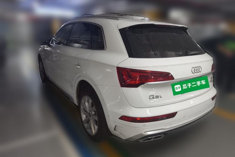 Used Audi Q5L 2022 40T Luxury Dynamic Model Rear Left 45 Deg