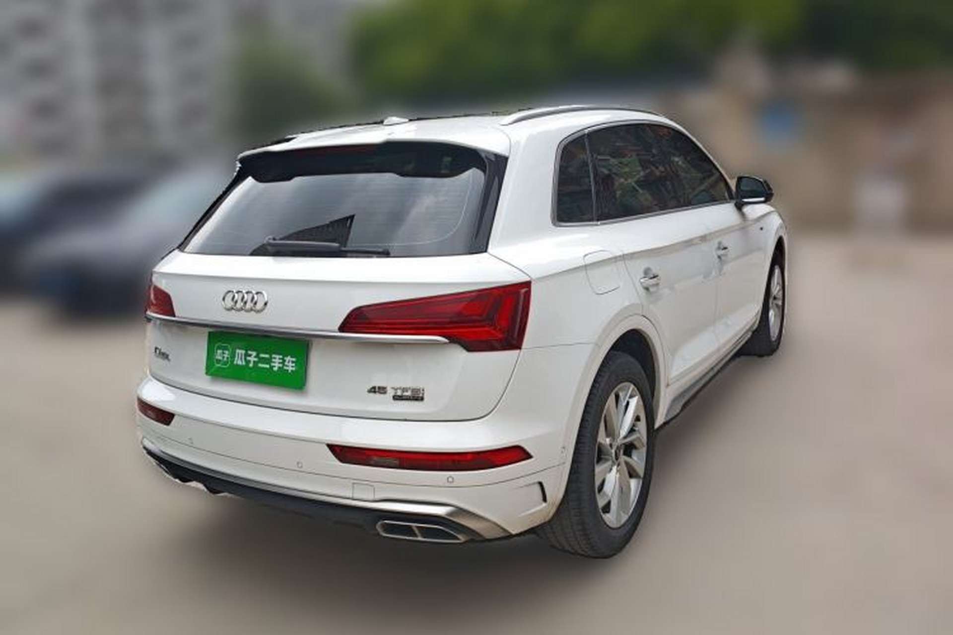 Used Audi Q5L 2022 Updated 40T Luxury Dynamic Edition Rear Right 45 Deg