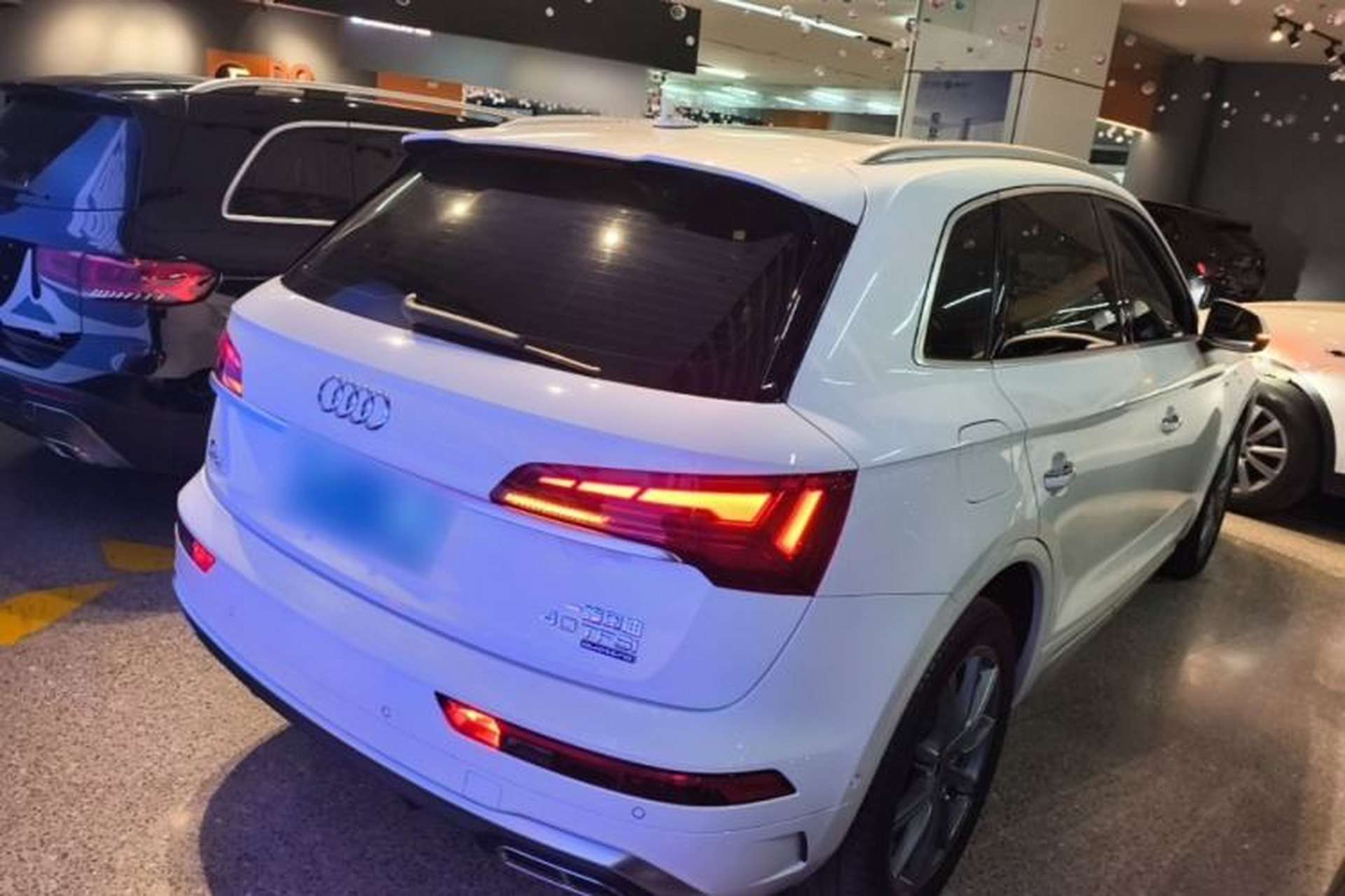 Used Audi Q5L 2022 Updated 40T Luxury Dynamic Edition Rear Right 45 Deg