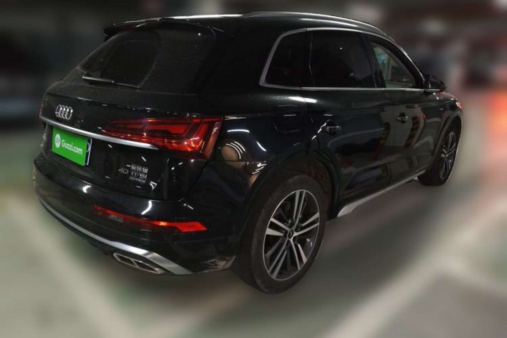 Used Audi Q5L 2022 40T Luxury Dynamic Model Rear Right 45 Deg