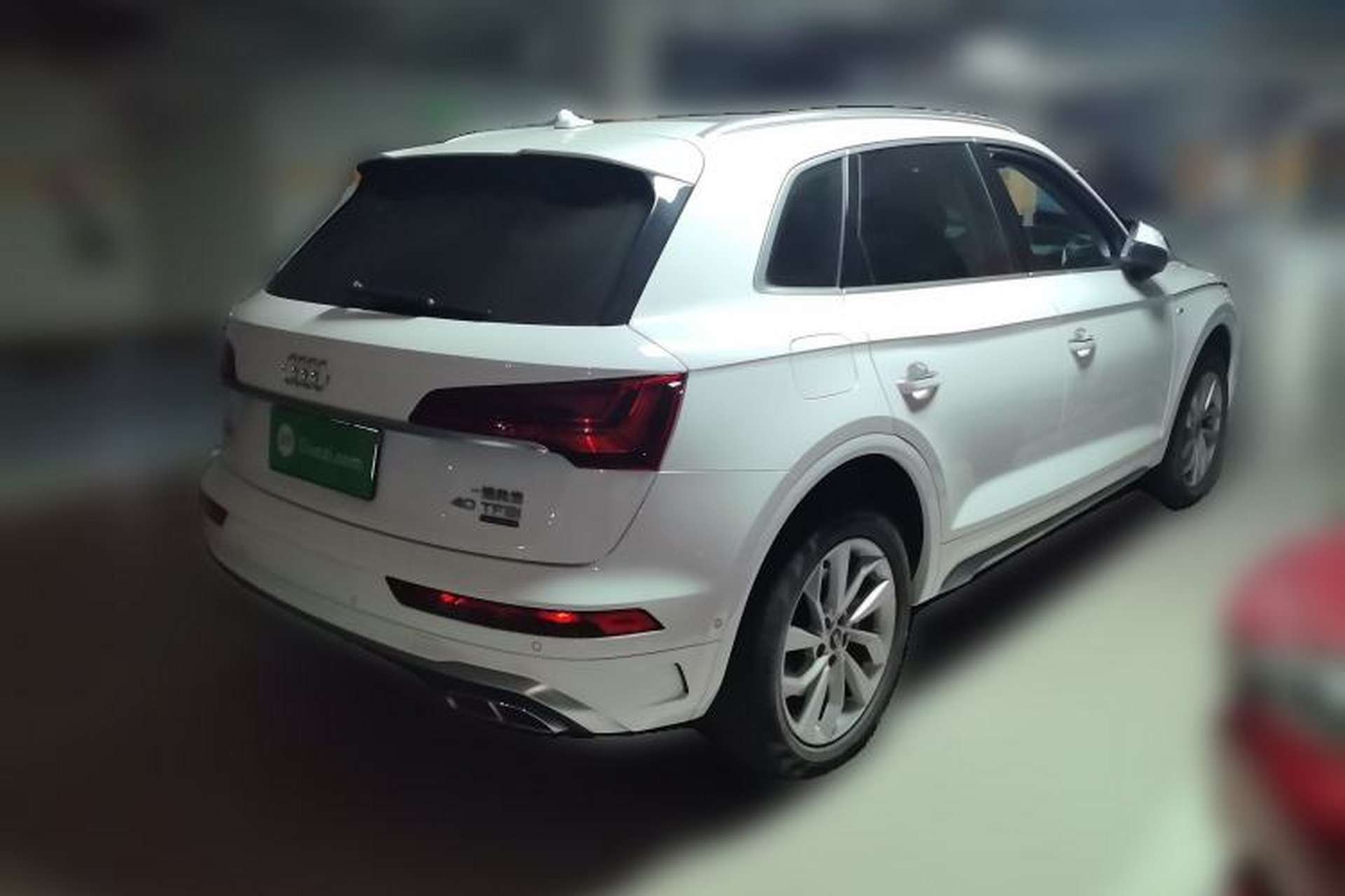Used Audi Q5L 2022 40T Luxury Dynamic Model Rear Right 45 Deg