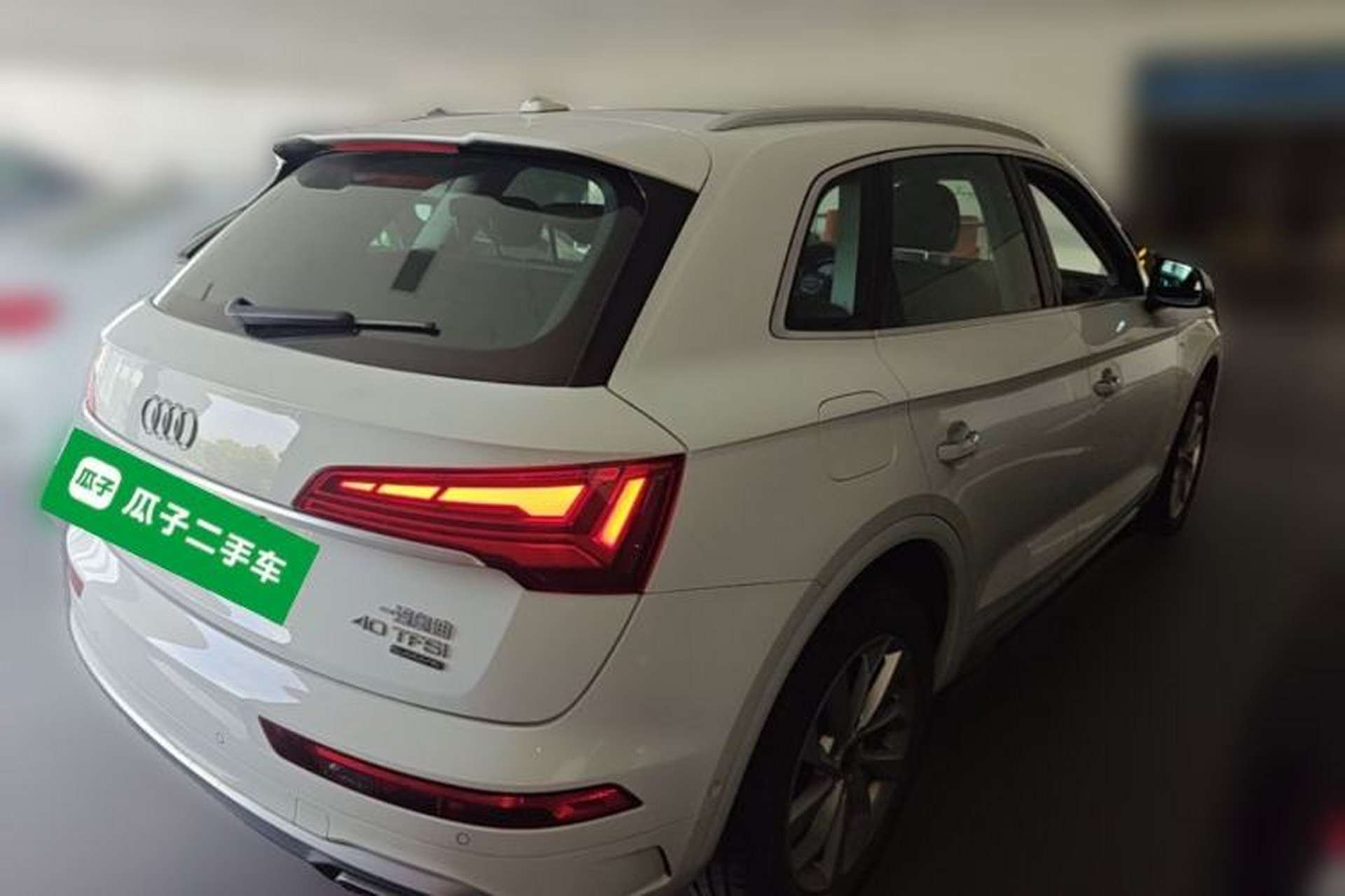 Used Audi Q5L 2022 40T Luxury Dynamic Model Rear Right 45 Deg