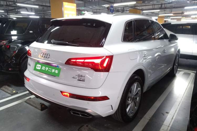 Used Audi Q5L 2022 Updated 40T Luxury Dynamic Edition Rear Right 45 Deg
