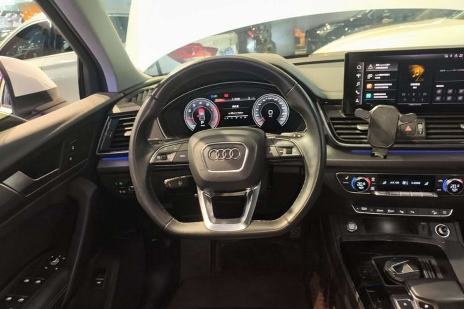 Used Audi Q5L 2022 Updated 40T Luxury Dynamic Edition Steering Wheel