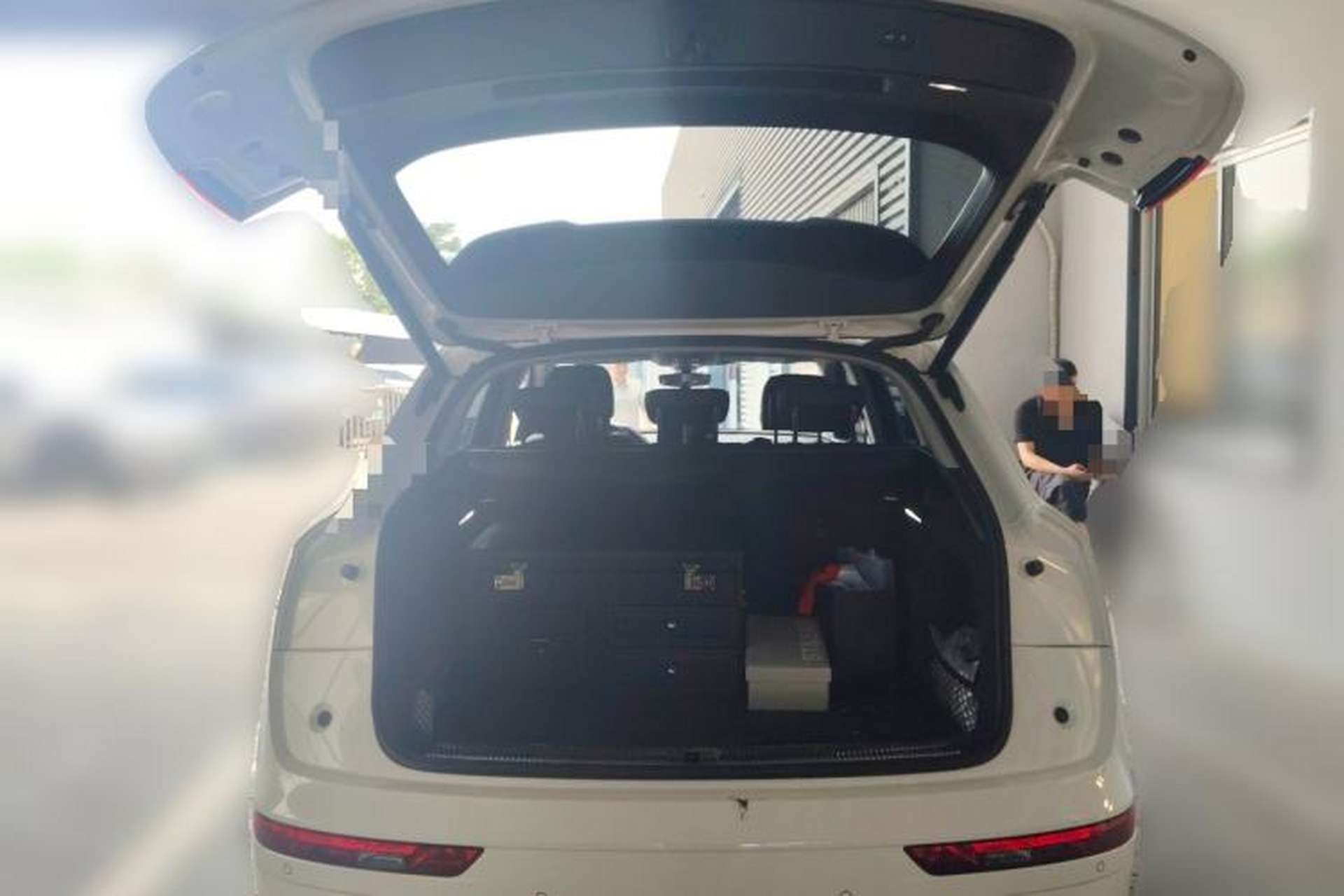 Used Audi Q5L 2022 Updated 45T Luxury Dynamic Version Trunk