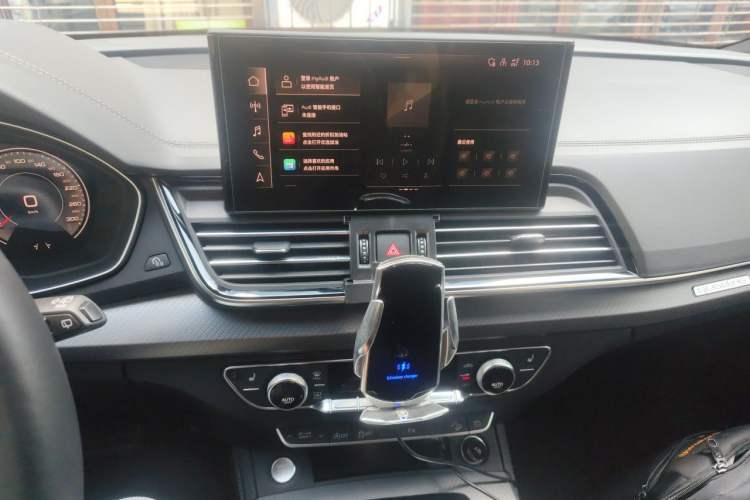 Used Audi Q5L 2023 40T Luxury Dynamic Model Audio And AC Panel