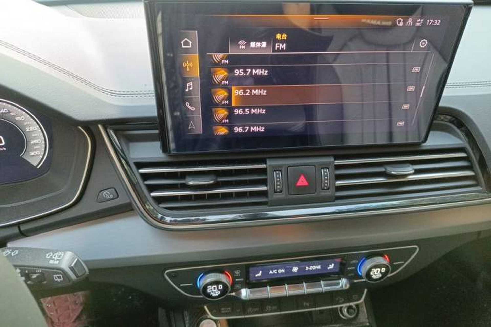 Used Audi Q5L 2023 40T Fashionable and Dynamic Edition Audio And AC Panel