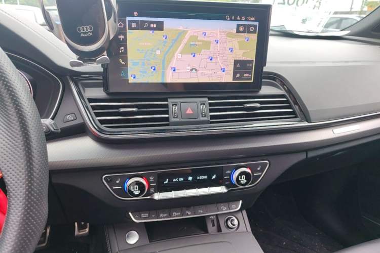 Used Audi Q5L 2023 40T Snow Sports Edition Audio And AC Panel