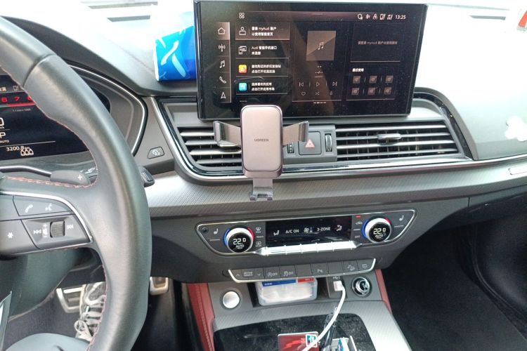 Used Audi Q5L 2023 40T Luxury Dynamic Model Audio And AC Panel