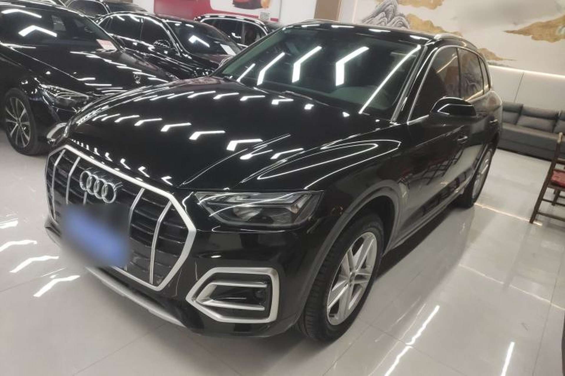 Used Audi Q5L 2023 40T Fashionable and Elegant Version Front Left 45 Deg