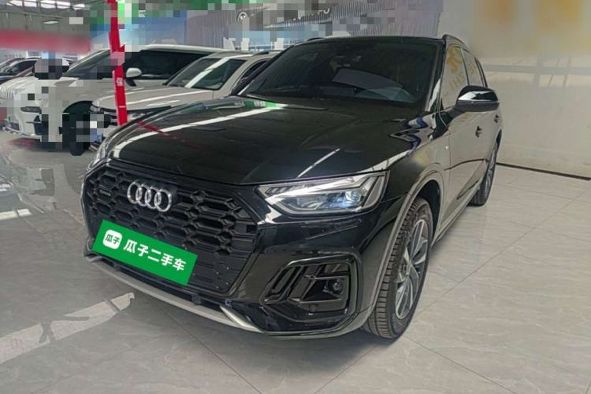 Used Audi Q5L 2023 40T Luxury Dynamic Model Front Left 45 Deg