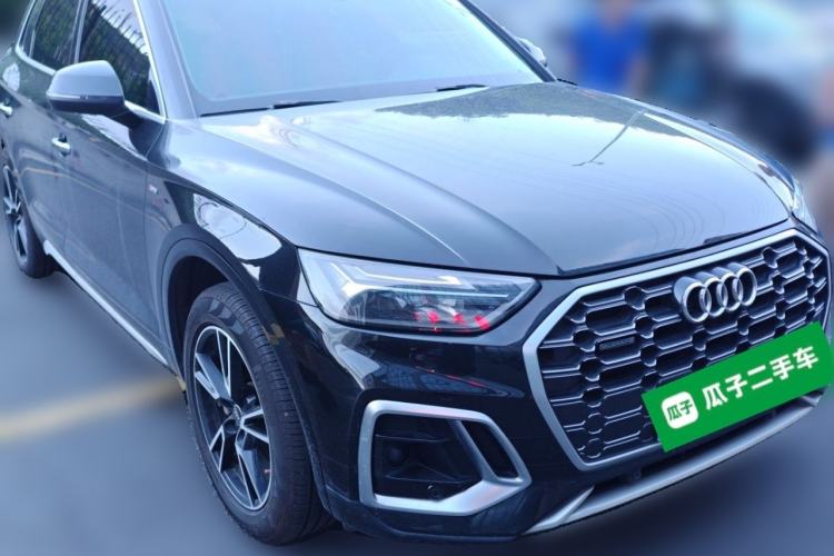 Used Audi Q5L 2023 40T Fashionable and Elegant Version Front Right 45 Deg