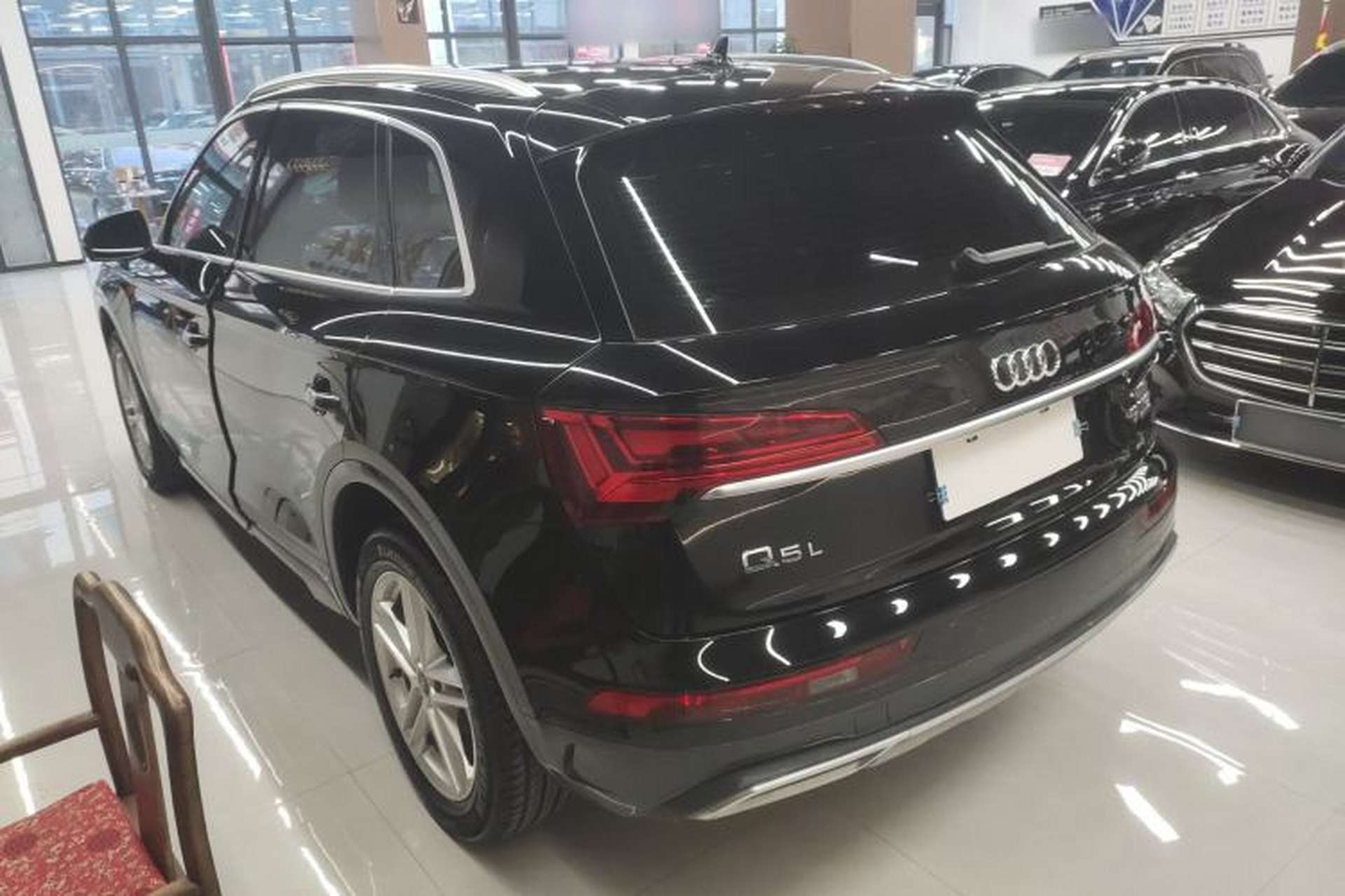 Used Audi Q5L 2023 40T Fashionable and Elegant Version Rear Left 45 Deg