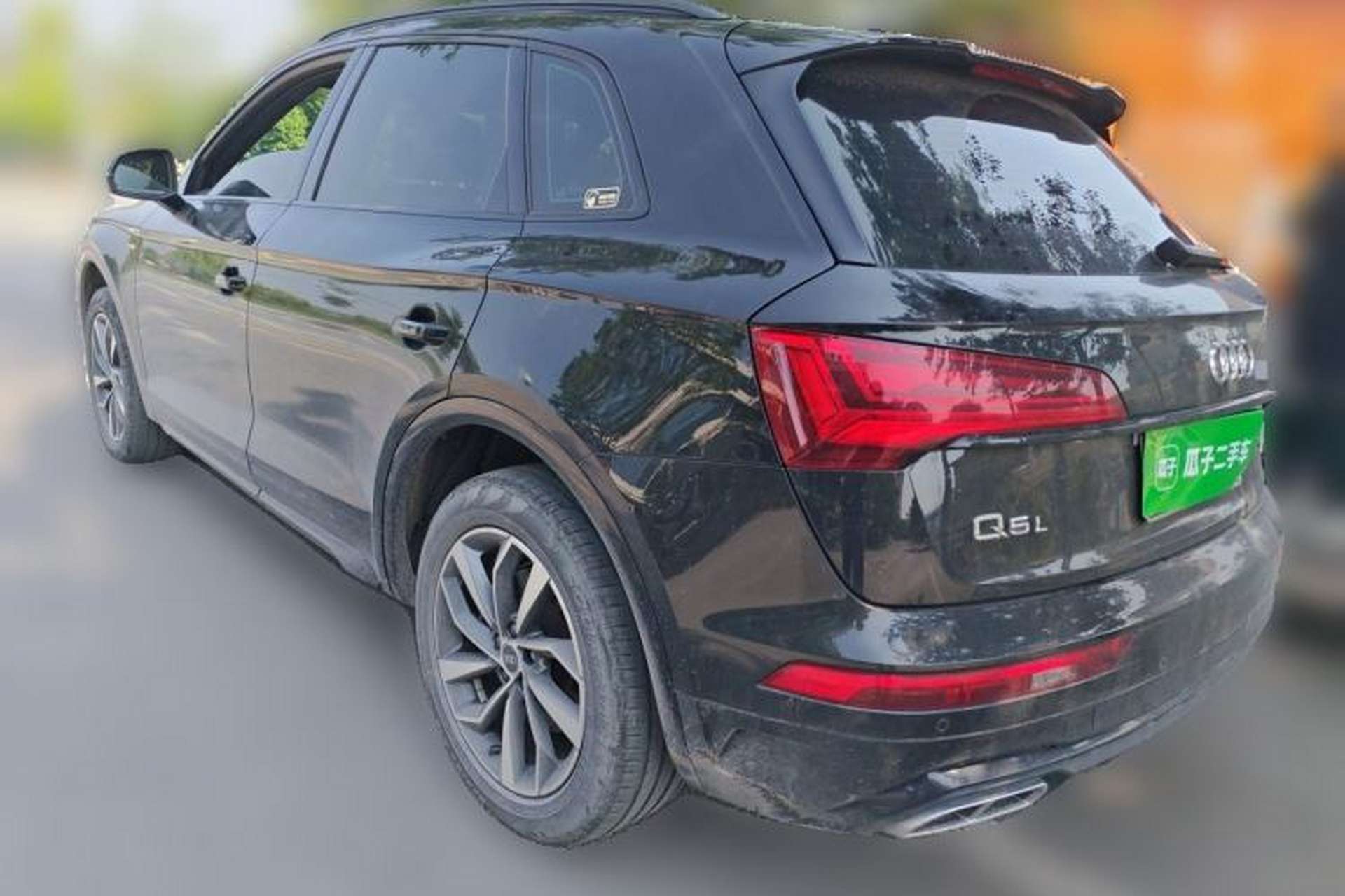 Used Audi Q5L 2023 40T Luxury Dynamic Model Rear Left 45 Deg