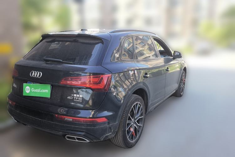 Used Audi Q5L 2023 40T Luxury Dynamic Model Rear Right 45 Deg