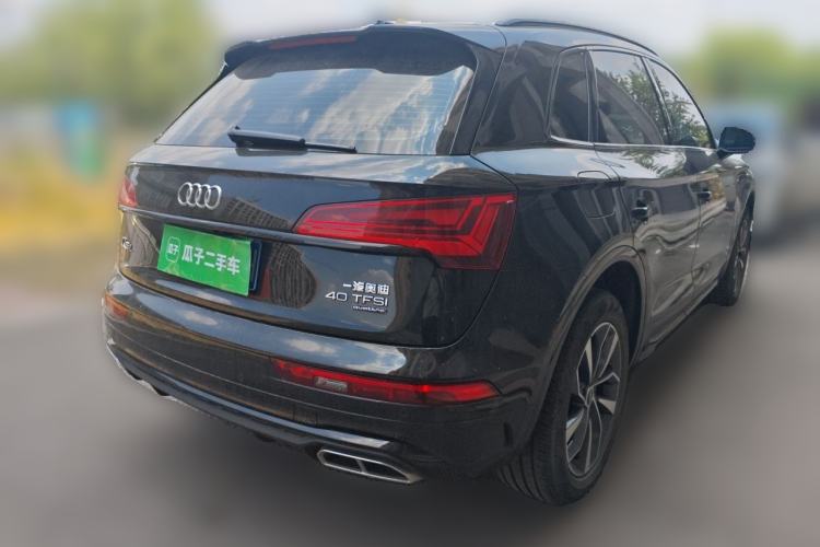 Used Audi Q5L 2023 40T Luxury Dynamic Model Rear Right 45 Deg