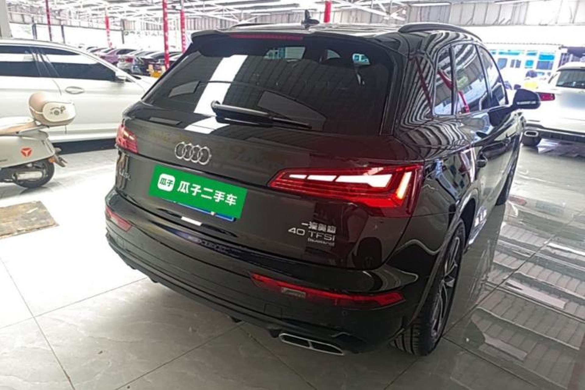 Used Audi Q5L 2023 40T Luxury Dynamic Model Rear Right 45 Deg