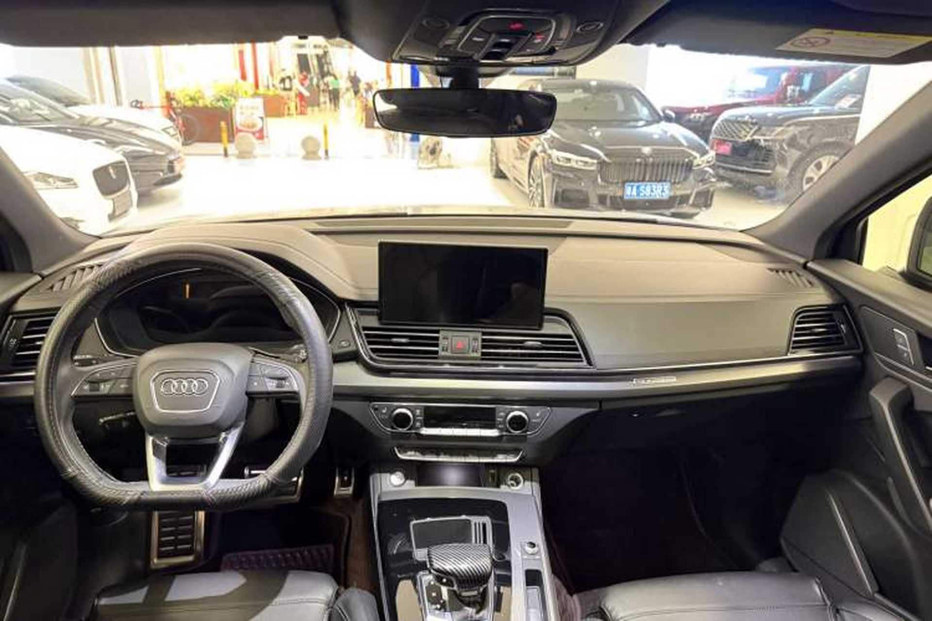 Used Audi Q5L 2023 40T Luxury Dynamic Model Audio And AC Panel