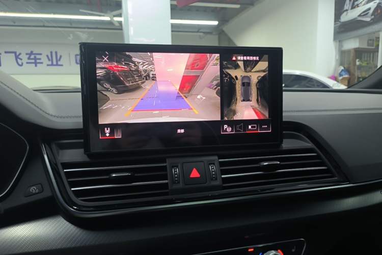 Used Audi Q5L 2023 45T Luxury Dynamic Model Audio And AC Panel