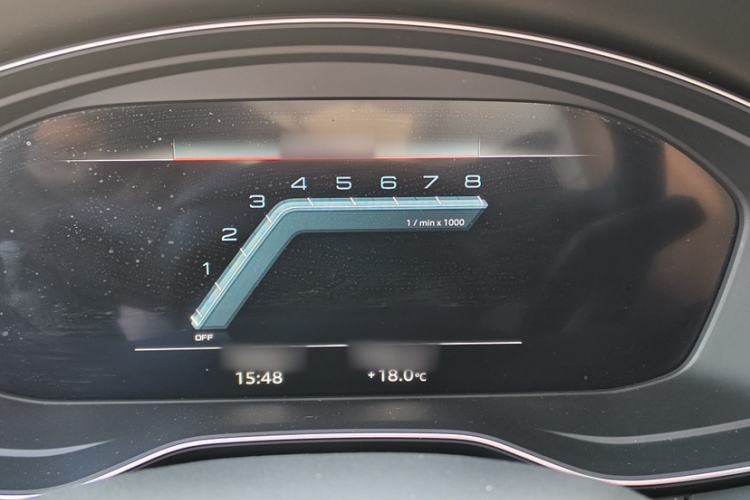 Used Audi Q5L 2023 40T Fashionable and Elegant Version Instrument Cluster