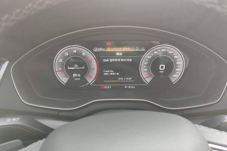 Used Audi Q5L 2023 40T Luxury Dynamic Model Instrument Cluster