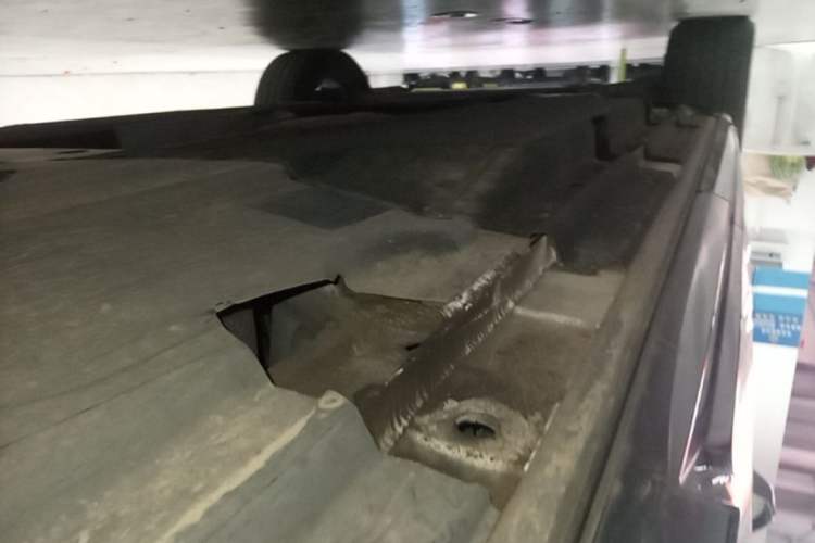 Used Audi Q5L 2023 40T Luxury Dynamic Model Left Side Sill