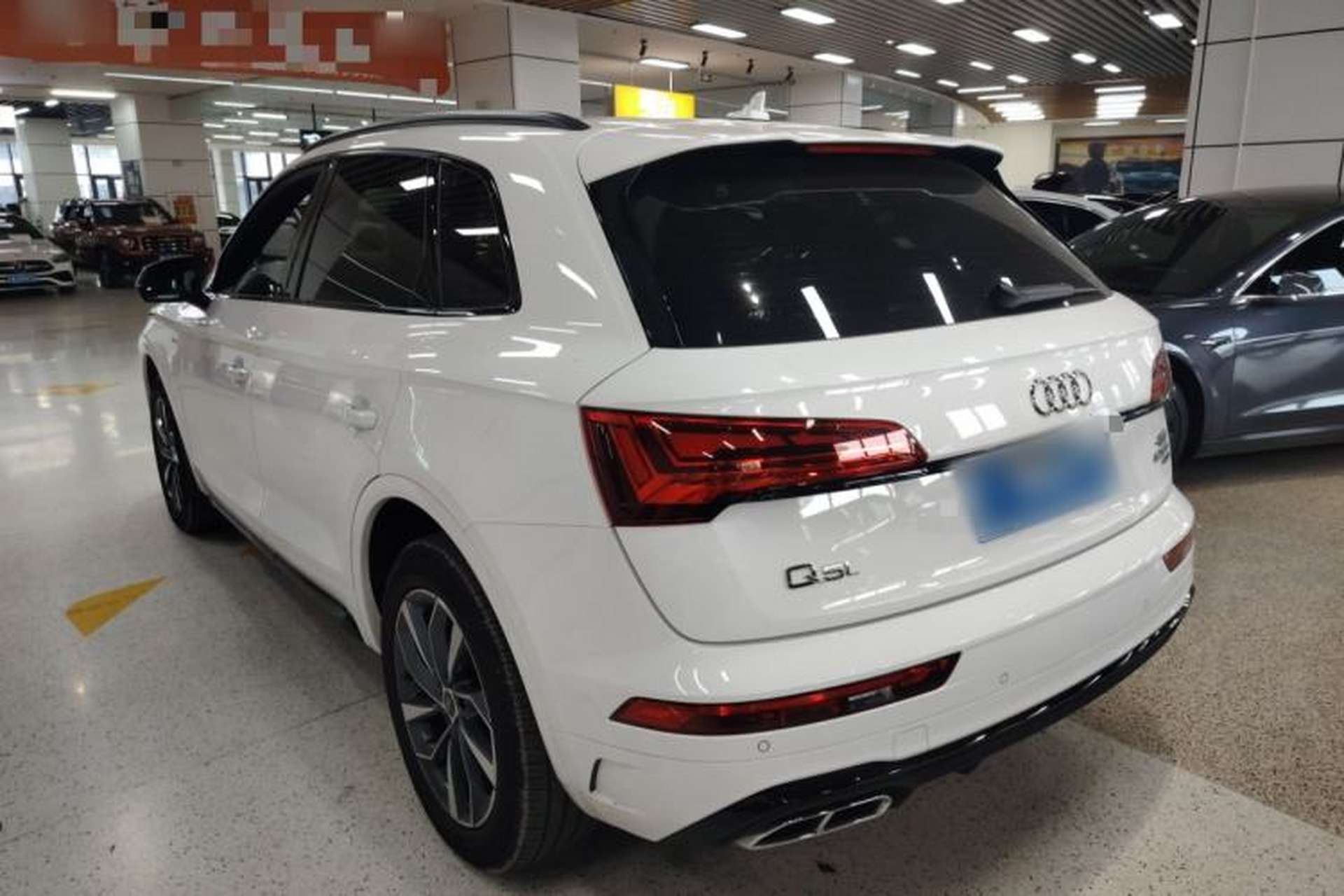 Used Audi Q5L 2023 40T Luxury Dynamic Model Rear Left 45 Deg