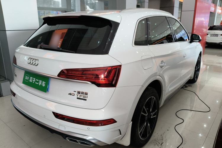 Used Audi Q5L 2023 40T Fashionable and Dynamic Edition Rear Right 45 Deg