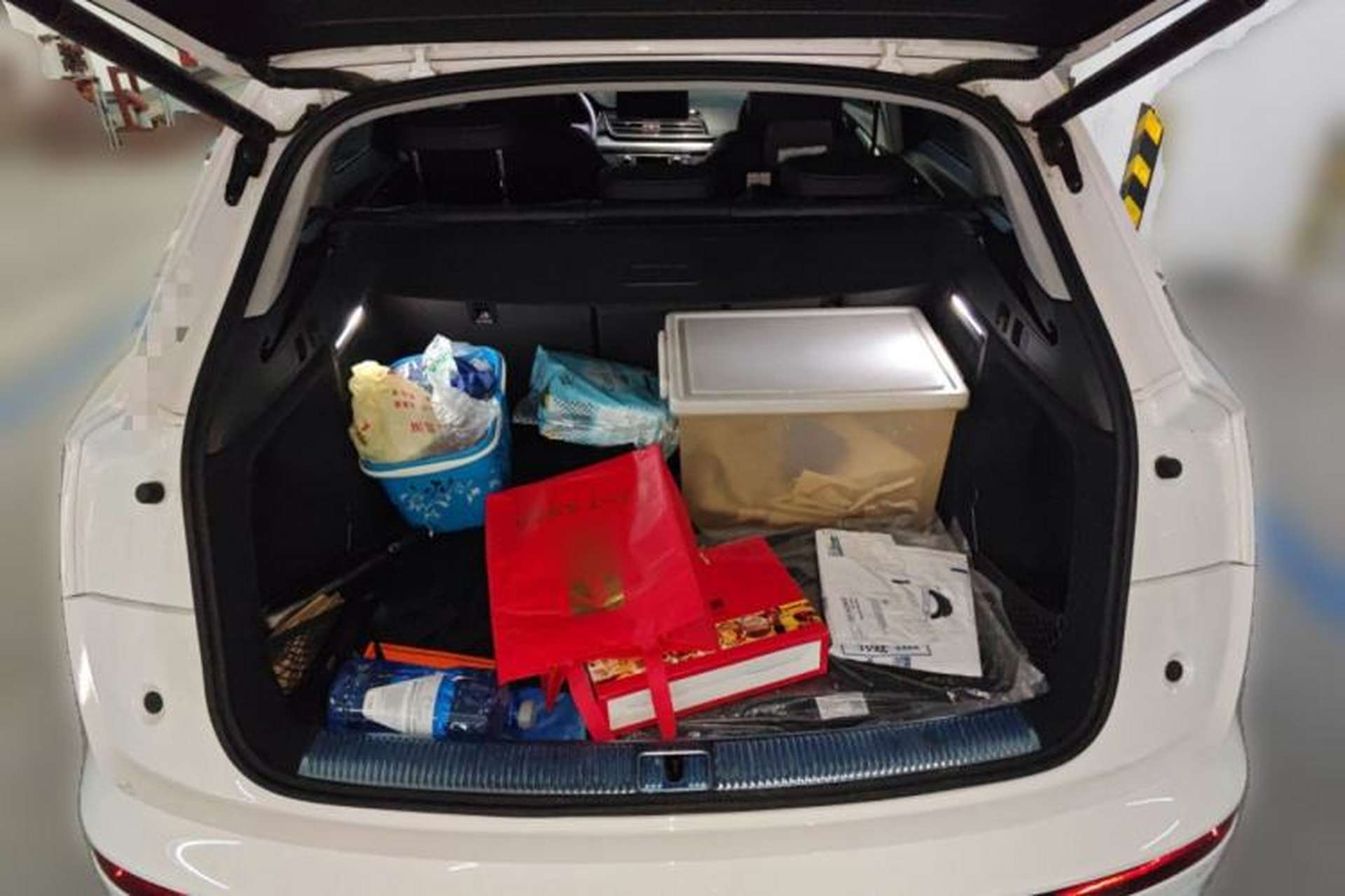 Used Audi Q5L 2023 40T Fashionable and Dynamic Edition Trunk