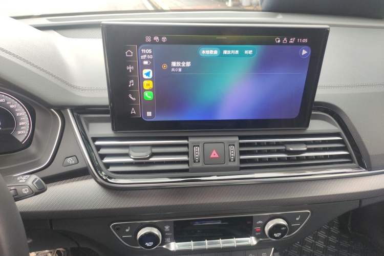 Used Audi Q5L 2024 40 TFSI Luxury Prestige Edition Audio And AC Panel