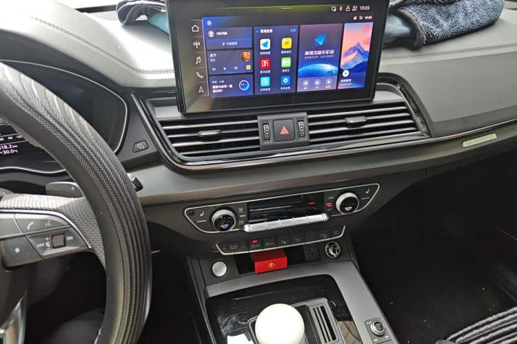 Used Audi Q5L 2024 45 TFSI Luxury Dynamic Model Audio And AC Panel