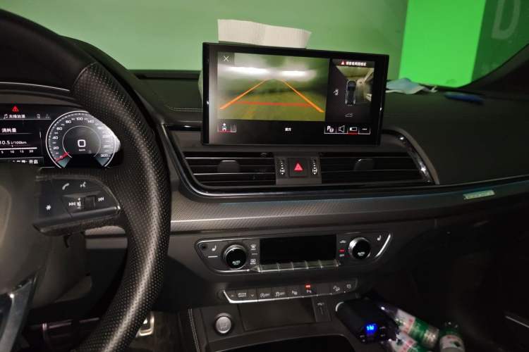 Used Audi Q5L 2024 45 TFSI Luxury Dynamic Model Audio And AC Panel