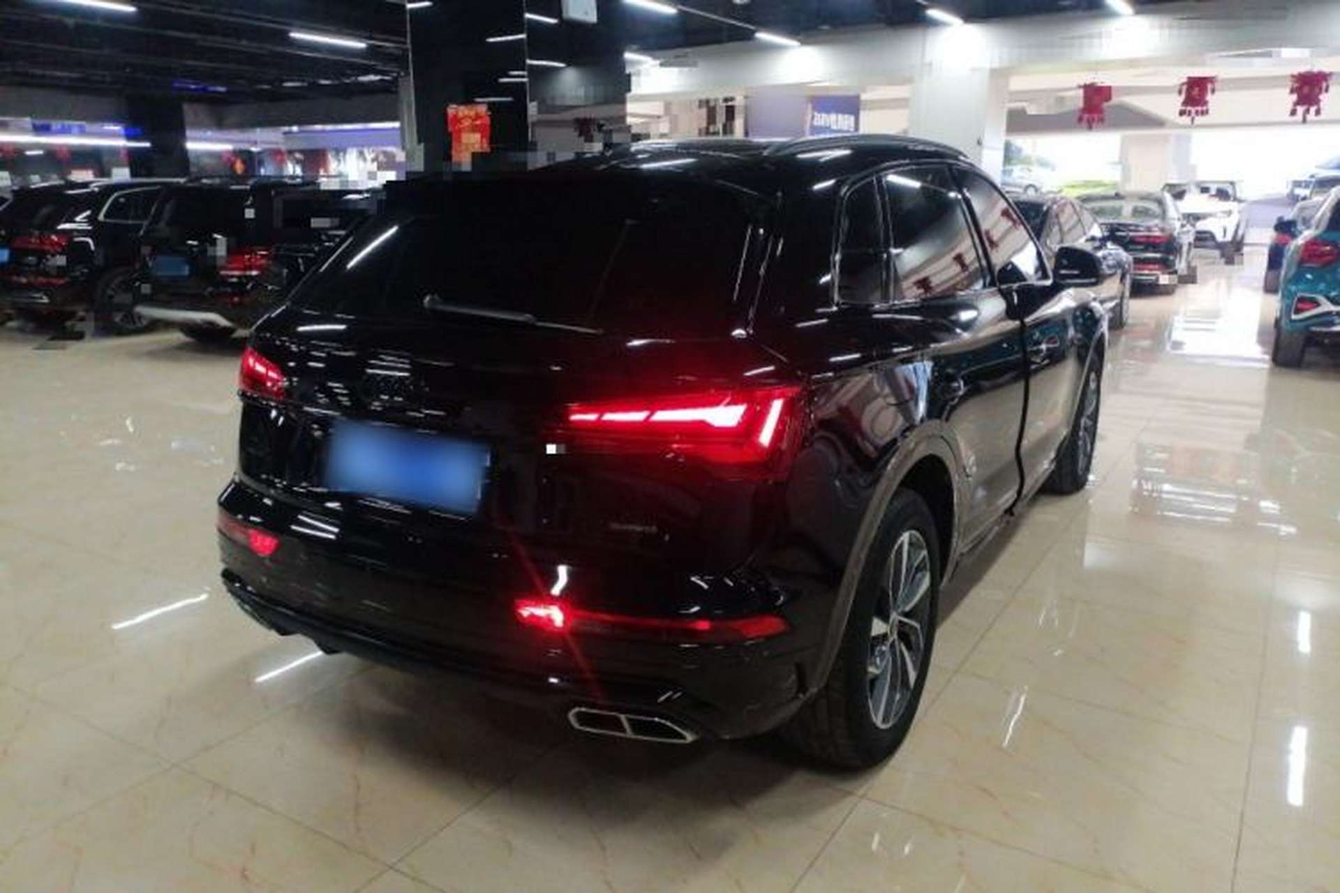 Used Audi Q5L 2024 40 TFSI Luxury Dynamic Edition Rear Right 45 Deg