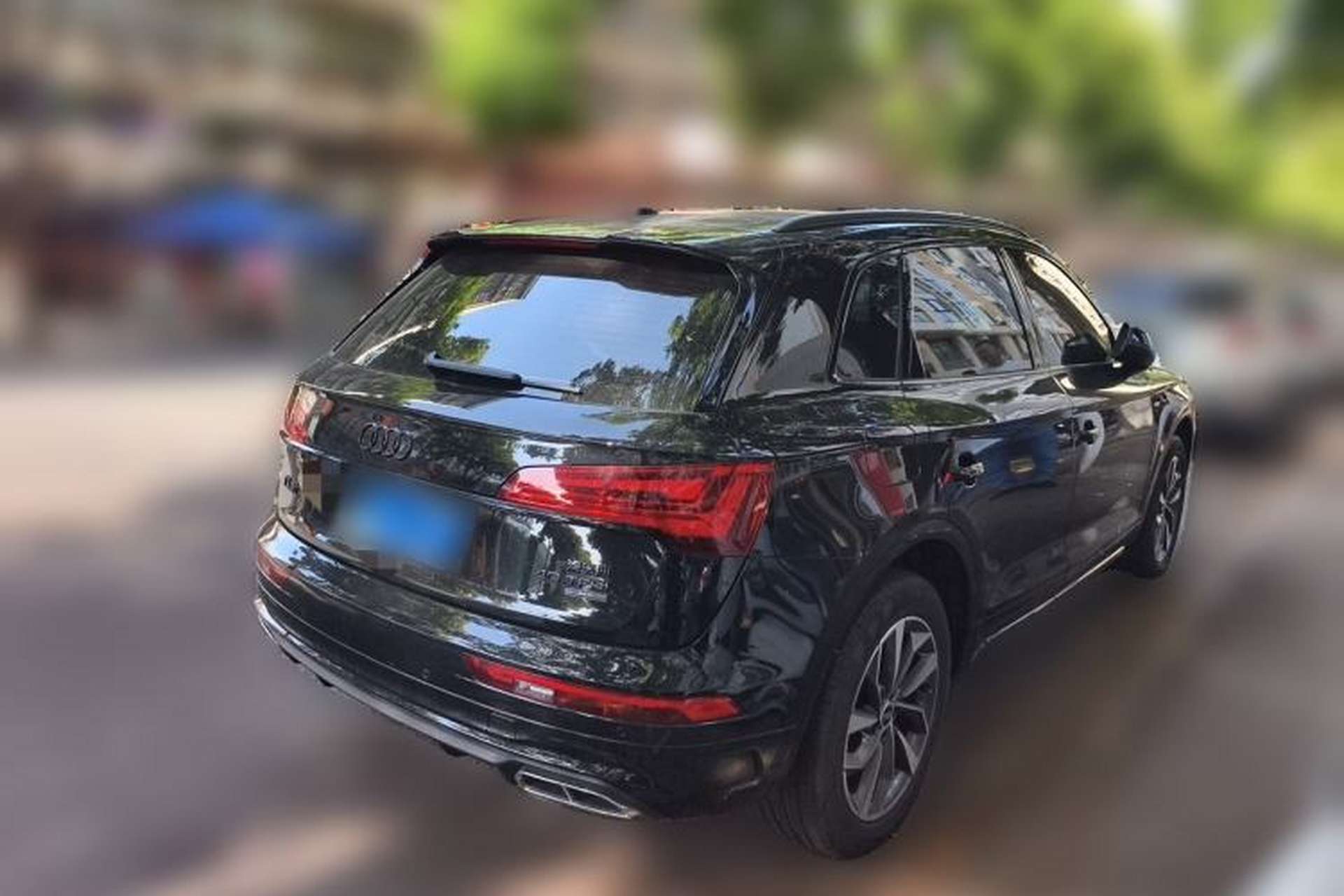 Used Audi Q5L 2024 45 TFSI Luxury Dynamic Model Rear Right 45 Deg