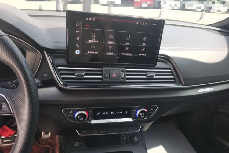 Used Audi Q5L 2025 quattro 45th Anniversary Edition 45 TFSI Luxury Dynamic Model Audio And AC Panel