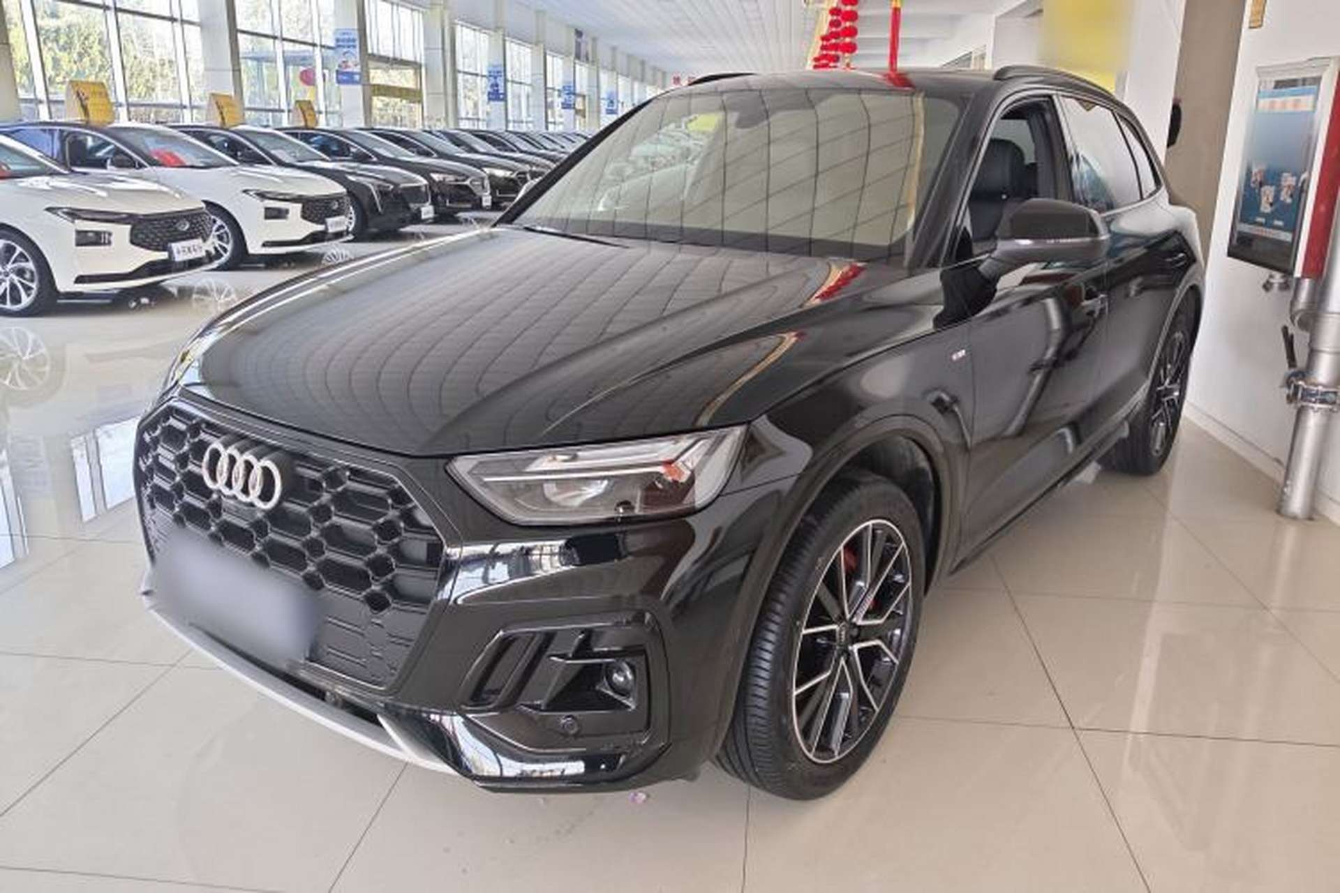 Used Audi Q5L 2025 quattro 45th Anniversary Edition 45 TFSI Luxury Dynamic Model Front Left 45 Deg