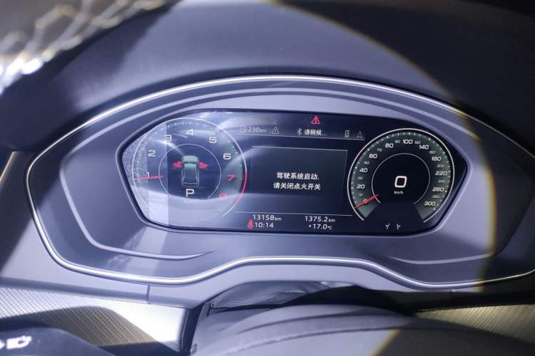 Used Audi Q5L 2025 quattro 45th Anniversary Edition 45 TFSI Luxury Dynamic Model Instrument Cluster