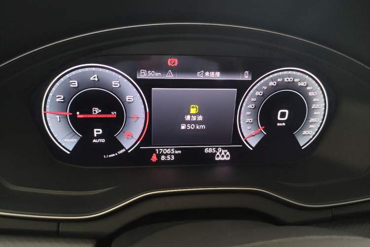Used Audi Q5L 2025 quattro 45th Anniversary Edition 45 TFSI Luxury Dynamic Model Instrument Cluster