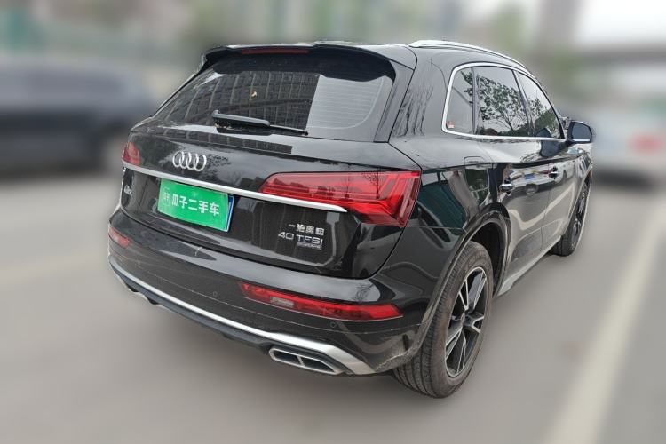 Used Audi Q5L 2025 quattro 45th Anniversary Edition 40 TFSI Sporty and Dynamic Model Rear Right 45 Deg
