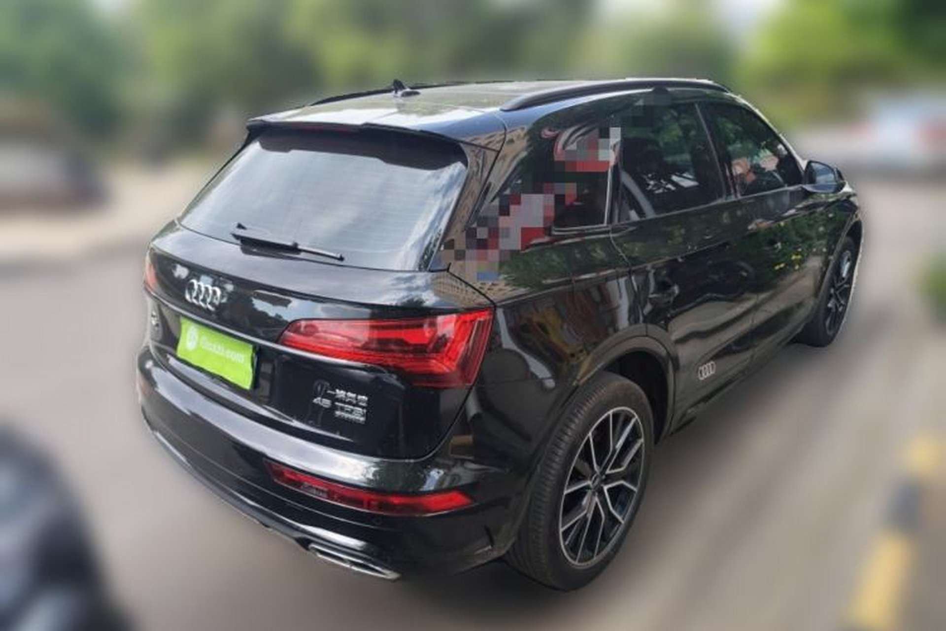 Used Audi Q5L 2025 quattro 45th Anniversary Edition 45 TFSI Luxury Dynamic Model Rear Right 45 Deg