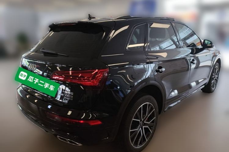 Used Audi Q5L 2025 quattro 45th Anniversary Edition 45 TFSI Luxury Dynamic Model Rear Right 45 Deg