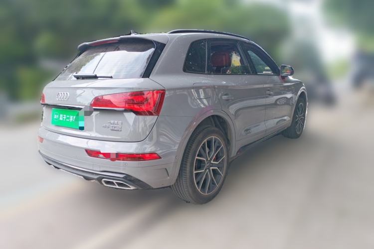 Used Audi Q5L 2025 quattro 45th Anniversary Edition 45 TFSI Luxury Dynamic Model Rear Right 45 Deg